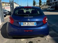 Usata Peugeot 208 Allure 68 CV (50 kW) 2012 Blu Utilitaria