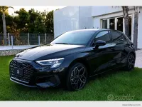 Usata Audi A3 Sport 150 CV (110 kW) 2023 Nero Berlina