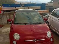 Usata Fiat 500 100 CV (73 kW) 2009 Rosso Cabrio
