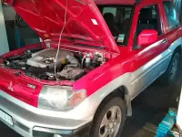 Usata Mitsubishi Pajero 120 CV (88 kW) 2000 Rosso SUV