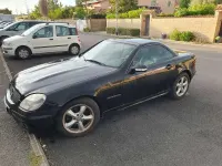 Usata Mercedes SLK200 163 CV (119 kW) 2003 Nero Cabrio