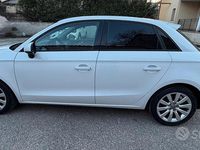 Usata Audi A1 Sportback Ambition 105 CV (77 kW) 2014 Bianco Utilitaria