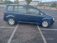 Usata VW Touran Trendline 170 CV (125 kW) 2003 Blu Monovolume