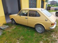 Usata Fiat 127 1970 Giallo Utilitaria