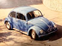 Usata VW Beetle 1984 Blu Utilitaria