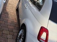 Usata Fiat 500C Lounge 69 CV (50 kW) 2016 Bianco Cabrio