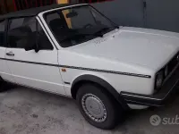 Usata VW Golf Cabriolet 73 CV (53 kW) 1987 Bianco Cabrio