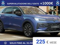 Nuova VW T-Roc Life 116 CV (85 kW) 2026 Celestial blue metallizzato nero SUV