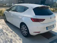 Usata Seat Leon 105 CV (77 kW) 2017 Bianco Berlina