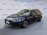 Usata Audi A4 S-Line 164 CV (120 kW) 2021 Blu Station wagon