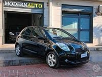 Usata Toyota Yaris 69 CV (50 kW) 2008 Nero Utilitaria