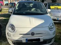 Usata Fiat 500 Lounge 75 CV (55 kW) 2008 Bianco Cabrio