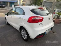 Usata Kia Rio Active 85 CV (62 kW) 2014 Bianco Berlina