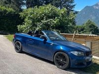 Usata BMW 120 Cabriolet 177 CV (130 kW) 2008 Blu Cabrio