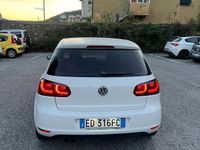 Usata VW Golf VI Highline 122 CV (89 kW) 2010 Bianco Utilitaria