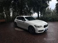 Usata BMW 118 Sport Line 150 CV (110 kW) 2015 Bianco Utilitaria