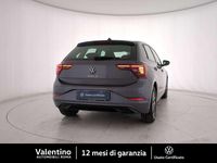 Usata VW Polo Life 95 CV (69 kW) 2023 Grigio Berlina