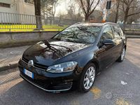 Usata VW Golf VII 110 CV (80 kW) 2016 Nero Station wagon