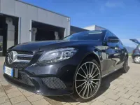 Usata Mercedes C220 194 CV (142 kW) 2019 Nero Station wagon