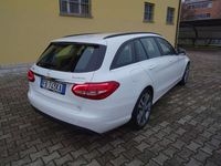 Usata Mercedes C200 Business 136 CV (100 kW) 2015 Bianco Station wagon