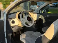 Usata Fiat 500C 69 CV (50 kW) 2015 Bianco Cabrio