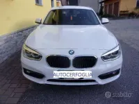 Usata BMW 120 Sport Line 190 CV (139 kW) 2016 Bianco Utilitaria