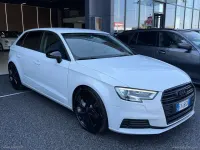 Usata Audi A3 116 CV (85 kW) 2019 Bianco Berlina