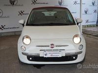 Usata Fiat 500C Lounge 69 CV (50 kW) 2014 Bianco Cabrio