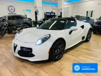 Usata Alfa Romeo 4C 240 CV (176 kW) 2016 Bianco Cabrio