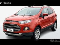 Usata Ford Ecosport Titanium S 140 CV (102 kW) 2017 Arancione SUV
