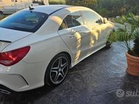 Usata Mercedes CLA200 AMG 136 CV (100 kW) 2015 Bianco Coupé