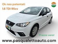 Usata Seat Ibiza Reference 95 CV (69 kW) 2020 Bianco Utilitaria