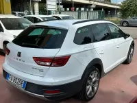 Usata Seat Leon ST 4Drive 183 CV (134 kW) 2015 Bianco Station wagon