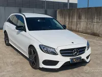 Begagnad Mercedes C220 194 HK (142 kW) 2018 Vit Kombi