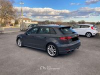 Usata Audi A3 S-Line 110 CV (80 kW) 2017 Grigio delfino Berlina