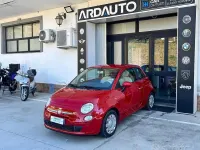 Usata Fiat 500 Pop 69 CV (50 kW) 2009 Rosso Cabrio