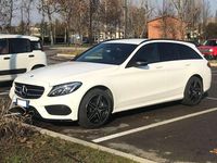 Usata Mercedes C220 Premium Plus 177 CV (130 kW) 2016 Bianco Station wagon