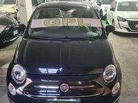 Usata Fiat 500 Lounge 69 CV (50 kW) 2017 Nero Utilitaria