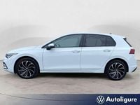 Usata VW Golf VIII Life 110 CV (80 kW) 2022 Bianco Utilitaria
