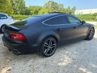 Usata Audi A7 Sportback Ambiente 245 CV (180 kW) 2012 Nero opaco wrap (argento met) Utilitaria