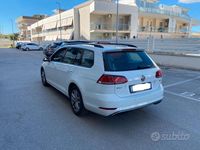 Usata VW Golf VII 116 CV (85 kW) 2017 Bianco Station wagon