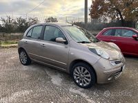 Usata Nissan Micra 88 CV (64 kW) 2008 Marrone Berlina