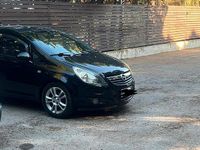 Usata Opel Corsa 75 CV (55 kW) 2008 Nero Berlina
