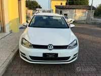Usata VW Golf VII Comfortline 110 CV (80 kW) 2015 Bianco Station wagon