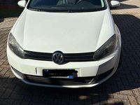 Usata VW Golf VI Comfortline 105 CV (77 kW) 2011 Bianco Utilitaria