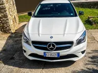 Usata Mercedes CLA220 177 CV (130 kW) 2015 Bianco Coupé