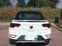 Usata VW T-Roc Cabriolet 150 CV (110 kW) 2023 Bianco Cabrio