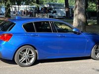 Usata BMW 118 M Sport 150 CV (110 kW) 2016 Blu/azzurro Utilitaria