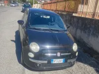 Usata Fiat 500 75 CV (55 kW) 2009 Nero Cabrio