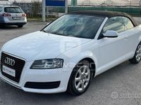 Usata Audi A3 Cabriolet Ambition 105 CV (77 kW) 2013 Bianco Cabrio